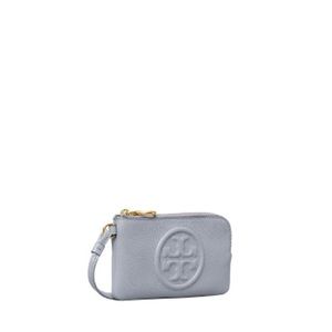 NWT Tory Burch Perry Bombe Top-Zip Card Case
